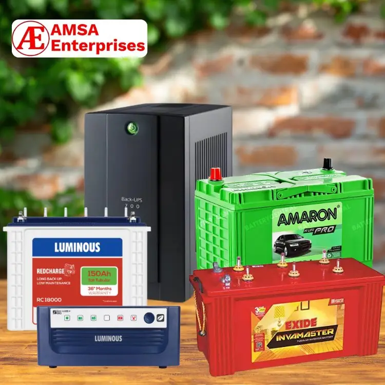 Authorized UPS Dealer in Mumbai - Amsa Enterprises providing APC, Emerson, and Numeric Online UPS systems in Navi Mumbai and Thane.