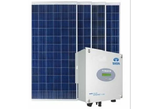 Solar Power System Dealer Mumbai Navi Mumbai - Rooftop panel installation by Amsa Enterprises