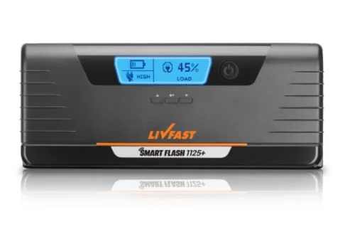 Expertly installed Livfast Inverter by Amsa Enterprises, the leading Livfast Inverter Dealer Navi Mumbai, featuring the powerful Flashcharge series.