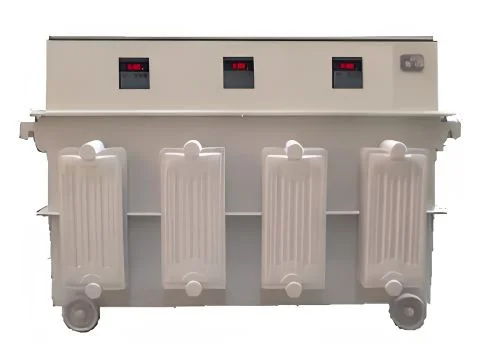 Heavy-duty Oil Cooled Servo Voltage Stabilizer installed by Amsa Enterprises, the top Oil Cooled Servo Voltage Stabilizer Dealer Navi Mumbai.