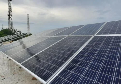 High-efficiency Solar Rooftop On Grid Navi Mumbai installation by Amsa Enterprises.